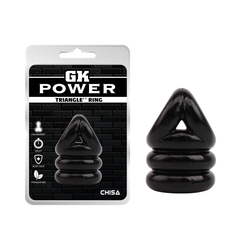 Triple penis clip Triangle Ring [4]
