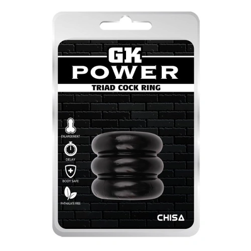 Triple penis ring GK Power Triad [7]