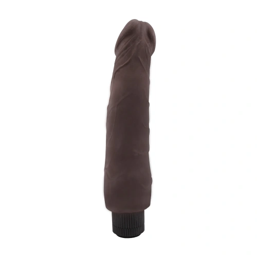 Big Greedy Guy Brown Cyber ​​Leather Vibrator [2]