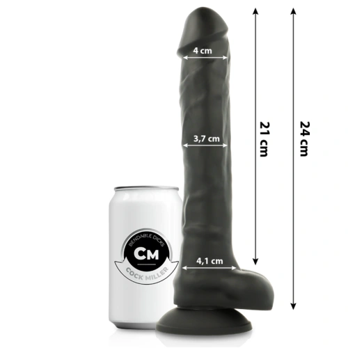 Color* Dilyana- Cock Miller Extra Flexible Realistic Silicone Dildo 9.4 [3]