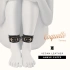Nina - Coquette Black Adjustable Ankle Brace [1]