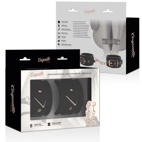 Nina - Coquette Black Adjustable Ankle Brace [7]