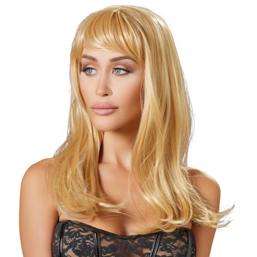 Nina - Wig - long blond hair with bangs Cottelli 45 cm [2]