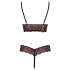 Erotic bodysuit with open bottom Cottelli Crotchless Body [1]
