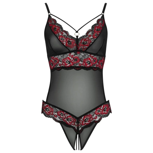 Erotic bodysuit with open bottom Cottelli Crotchless Body
