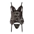 Corset set with garters and thongs Cottelli Curves size XL [2]
