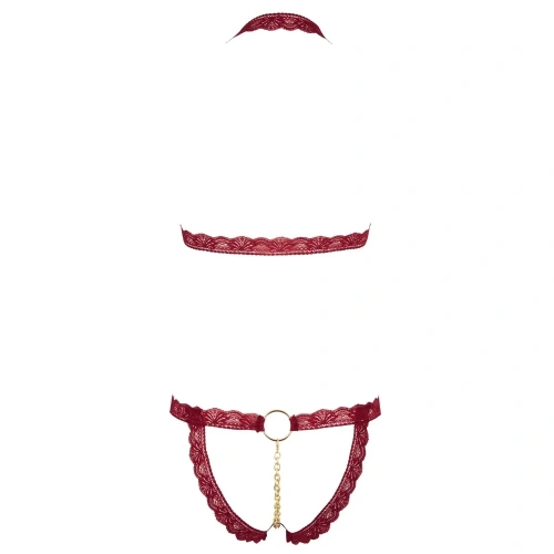 Erotic set of 2 parts Cotelli Set red [1]