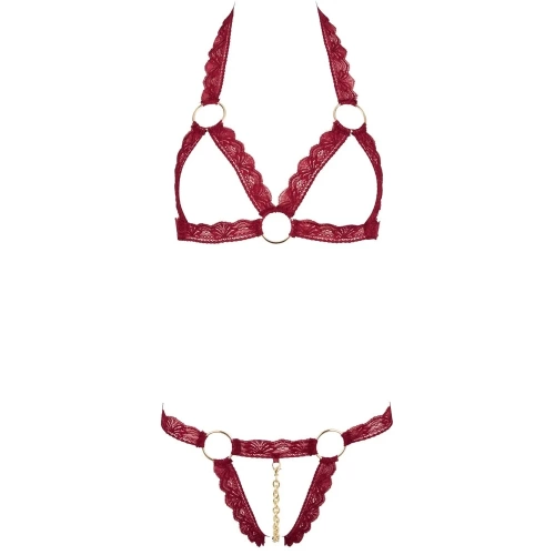 Erotic set of 2 parts Cotelli Set red