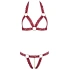 Erotic set of 2 parts Cotelli Set red