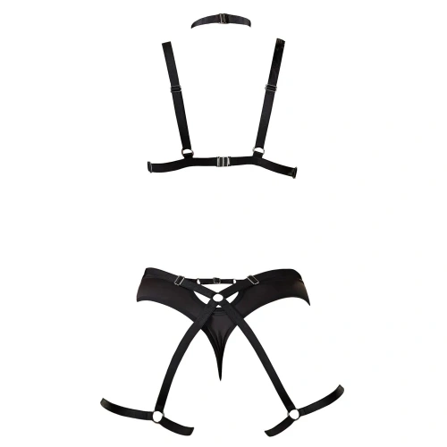 Cottelli Harness 3 Piece Adjustable Harness Set [1]