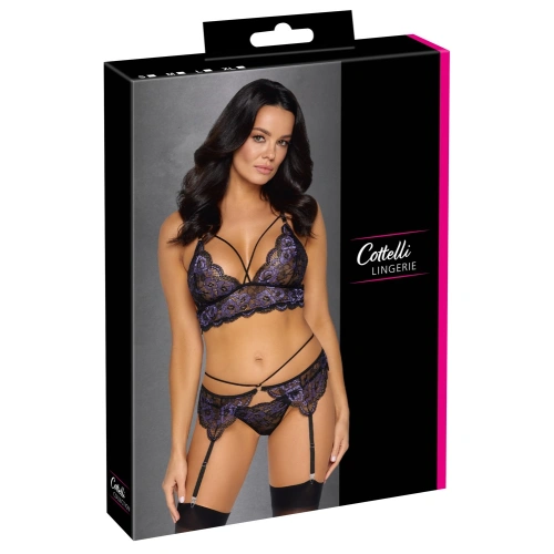 Erotic lace 3-piece set Cottelli [7]