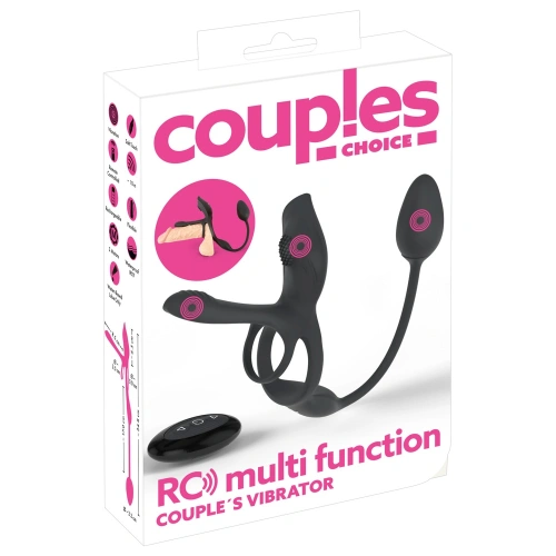 Rechargeable multifunctional toy for couples with remote control Couples Choice Multi Function [12]