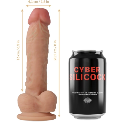 Magnus double-layer silicone realistic dildo [3]
