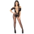Daring 75252 Black Open Bottom Erotic Mesh Bodysuit [4]
