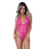 Dilyana- Daring Heart Lace erotic bodysuit pink [3]