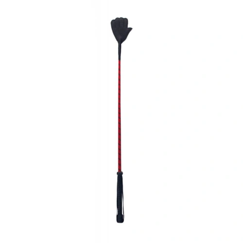Nina - Luxury clapper - natural leather handle Devi Sticks black Nina - Luxury clapper - natural leather handle Devi Sticks black