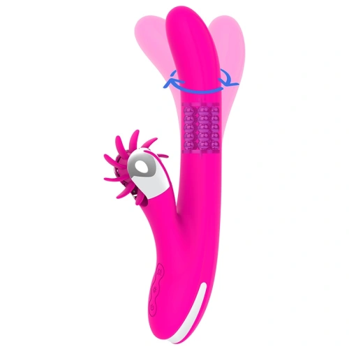 Dilyana- Diversia Rotation rechargeable rabbit vibrator with rotating pearls [2]