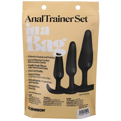 Set of silicone expanders Doc Johnson Anal Trainer Set [2]
