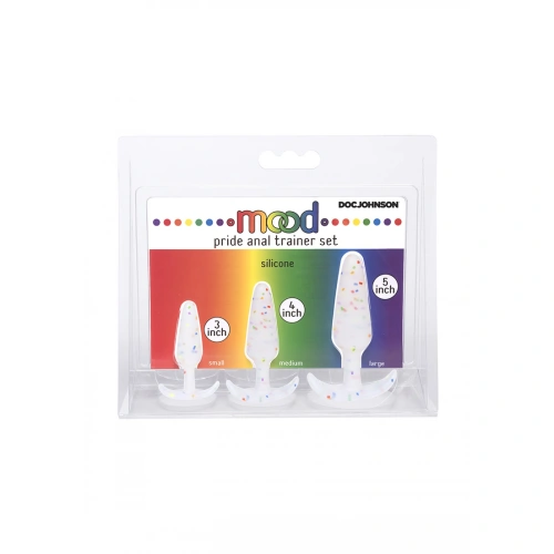 Nina - Set of 3 silicone anal dilators Doc Johnson Mood [1]