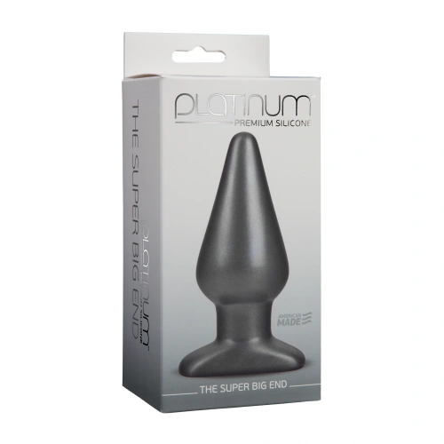 Platinum The Super Big End silicone anal dilator [1]
