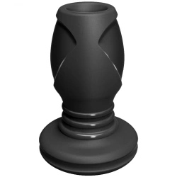 The Stretch S silicone anal dilator with opening