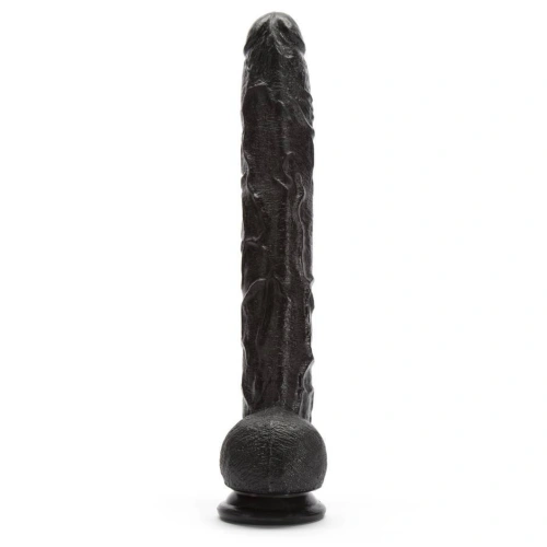 Big realistic dildo Dick Rambone black 34 cm [2]