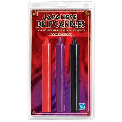 **Dilyana- Set of 3 pcs. low temperature candles Japanese Drip Candles [1]