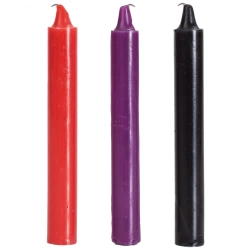 **Dilyana- Set of 3 pcs. low temperature candles Japanese Drip Candles
