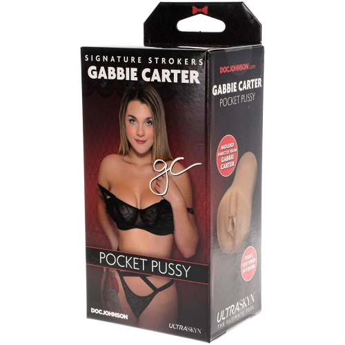 Gabbie Carter realistic vagina masturbator [4]