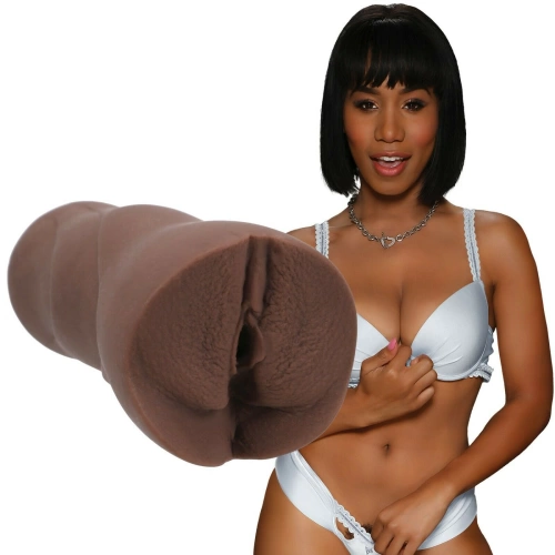 Realistic vagina masturbator Jenna Foxx