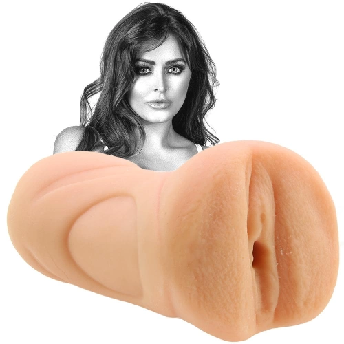 Sophie Dee realistic vagina masturbator