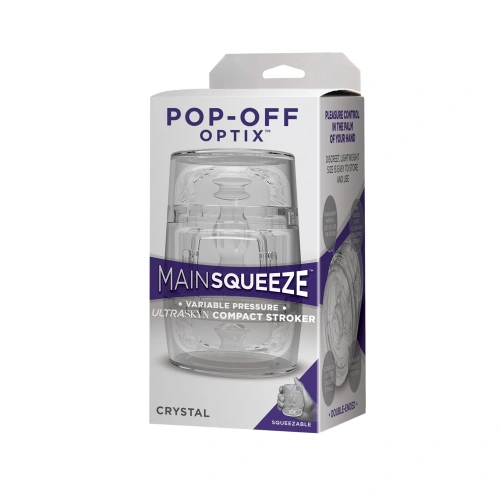 Small masturbator with 2 holes Pop-Off Optix [2]