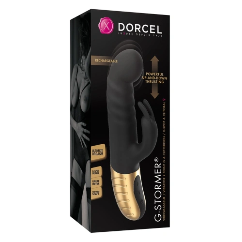 Dorcel G-Stormer powerful rechargeable silicone G-spot rabbit vibrator with pulsating movements [5]