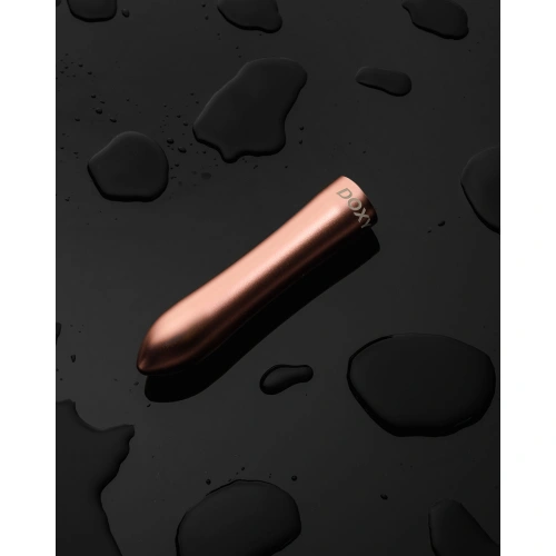Luxury Rechargeable Bullet Vibrator Doxy Rose Gold [3]