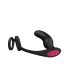 Prostate stimulator with double penis ring and remote Cheeky Love [3]