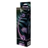 Curved Wand multi-colored glass stimulator with two ends [3]