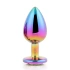 Multicolor metal anal dilator with crystal L [1]