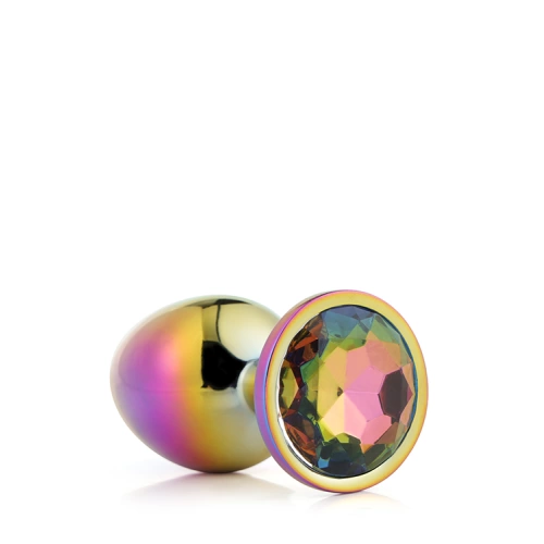 Multicolor metal anal dilator with crystal L [2]