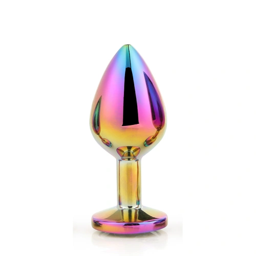 Multicolor metal anal dilator with crystal M [1]