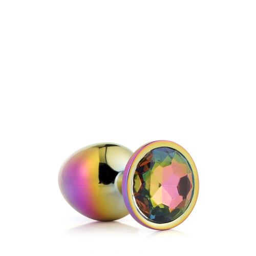 Multicolor metal anal dilator with crystal M [3]