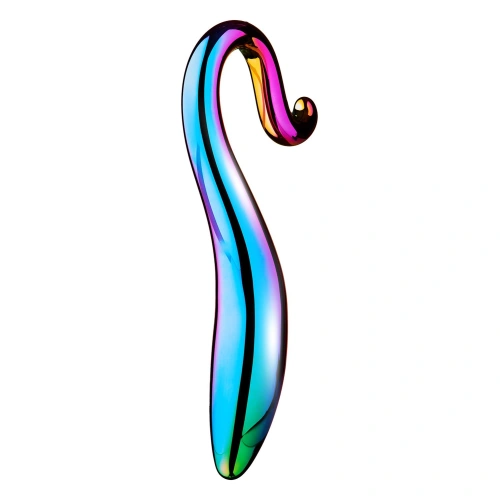 Glass anal toy Elegant Curved Dildo [2]