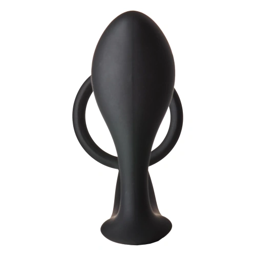 Dilyana- Silicone anal dilator with penis ring Fantasstic [2]
