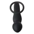 Fantastic vibrating silicone anal massager with cock ring [2]