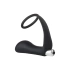 Fantastic vibrating silicone anal massager with cock ring