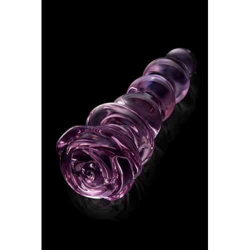 Dilyana- Glass anal dilator Rosebud Beaded Plug [3]