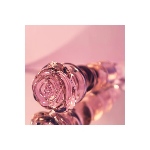 Dilyana- Glass anal dilator Rosebud Beaded Plug [7]