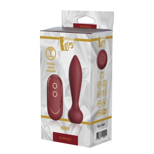 Dilyana- Rechargeable silicone anal dilator with remote Romy [5]