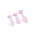Dilyana- Set of 3 Rosebud glass anal dilators [1]