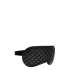 Blaze Diamond black eco leather luxury eye mask [2]