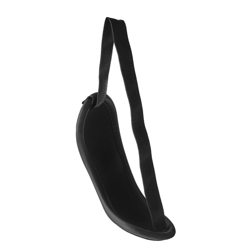 Blaze Diamond black eco leather luxury eye mask [4]